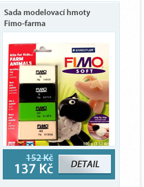 Sada modelovací hmoty FIMO - Farma - 4x25 g - s instrukcemi