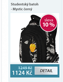 Studentský batoh - Mystic černý