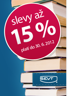 Slevy až 15 % na nákup učebnic. Platí pouze do 30. 6. 2012.