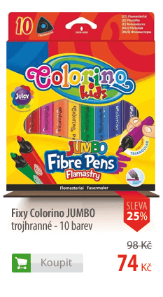 Fixy Colorino JUMBO trojhranné