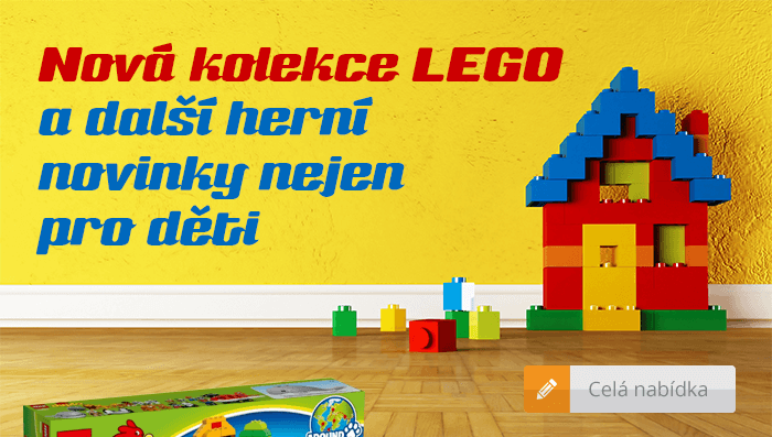 Nová kolekce LEGO a další herní novinky nejen pro děti