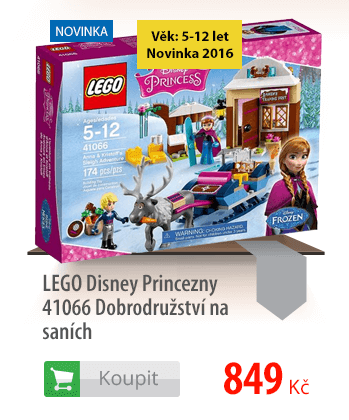 LEGO Disney Princezny 41066 Dobrodružství na saních s Annou a Kristoffem