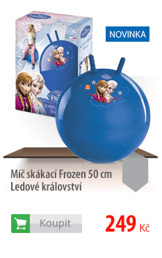 Míč skákací Frozen 50 cm - Ledové království