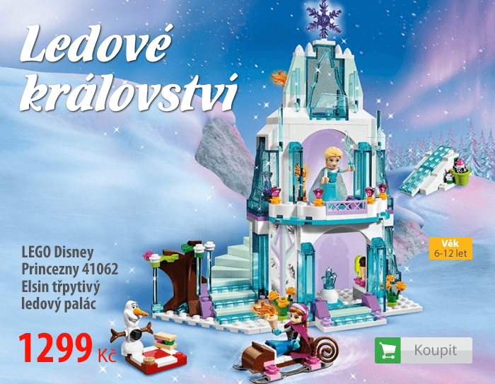 LEGO Disney Princezny Elsin třpytivý ledový palác