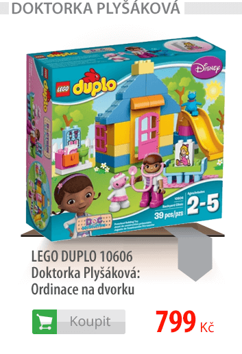 LEGO DUPLO Doktorka Plyšáková Ordinace na dvorku