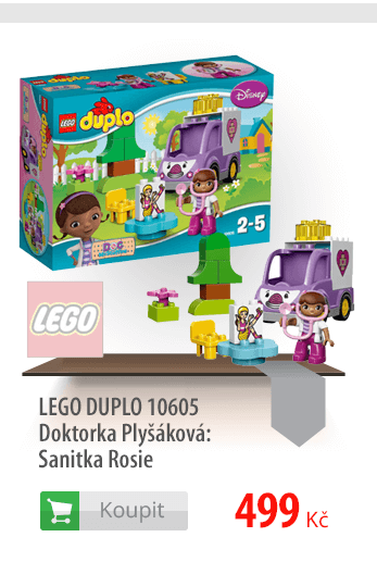 LEGO DUPLO Doktorka Plyšáková Sanitka Rosie