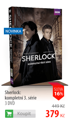 3 DVD Sherlock 3. série