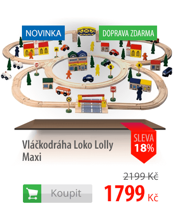 Vláčkodráha Loko Lolly Maxi