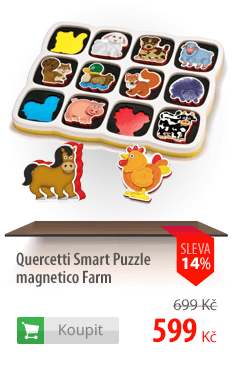 Quercetti Smart Puzzle magnetico Farm