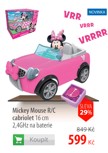 Mickey Mouse Minnie RC cabriolet