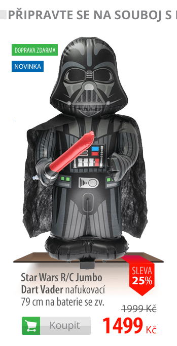Star Wars RC Jumbo Darth Vader nafukovací
