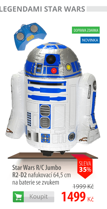 Star Wars RC Jumbo R2 D2 nafukovací