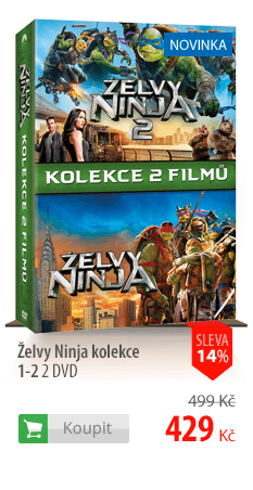 Želvy Ninja kolekce 1-2 2 DVD