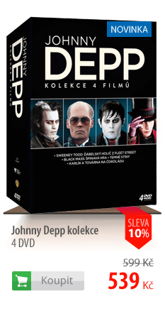 Johny Deep kolekce 4 DVD