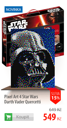 Pixel Art 4 Star Wars Darth Vader Quercetti