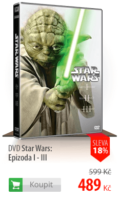 DVD Star Wars: Epizoda I-III