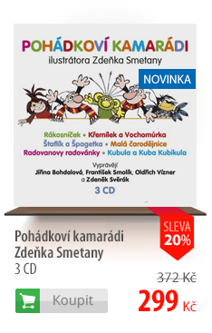 Pohádkovi kamarádi Zdeňka Smetany 3 CD
