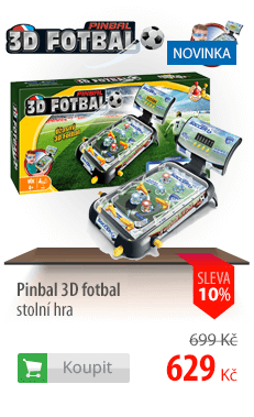 Pinbal 3D fotbal stolní hra