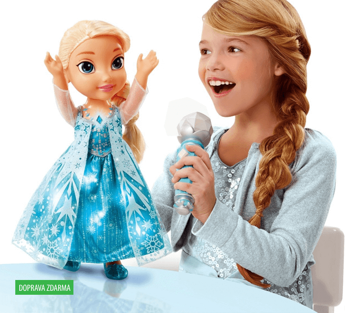 Panenka Ledové království - zpívající Elsa 