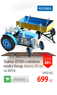Traktor Zetor s valníkem Kovap