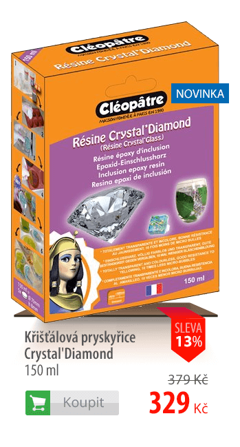 Křišťálová pryskyřice Crystal'Diamond