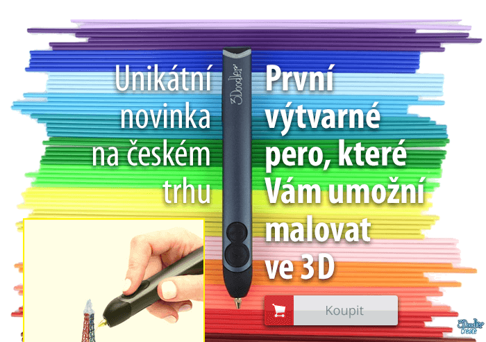 3D výtvarné pero 3Doodler