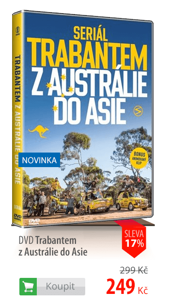 DVD Trabantem z Austrálie do Asie