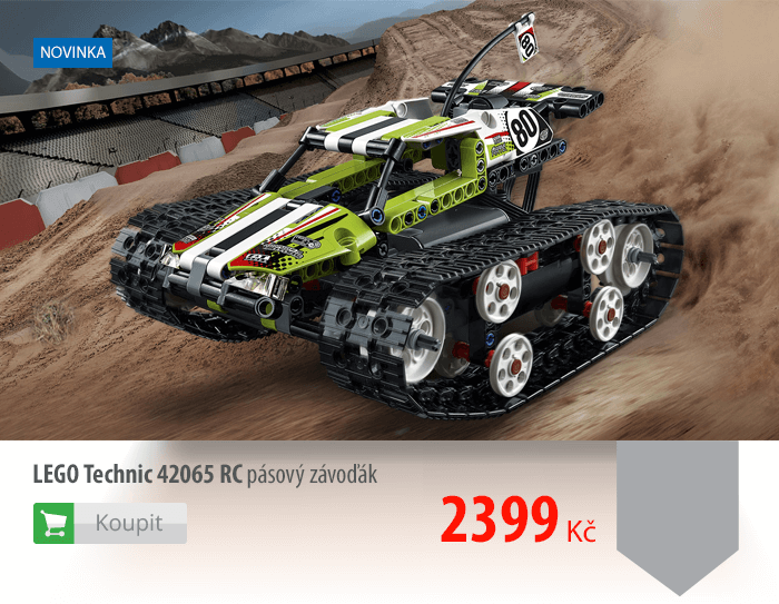  LEGO Technic RC Pásový závoďák