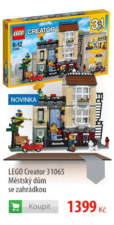 LEGO Creator Městský dům se zahrádkou