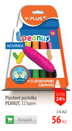 Plastové pastelky Y-Plus Peanut