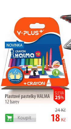 Plastové pastelky Y-Plus Halma