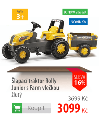 Šlapací traktor Rolly Junior