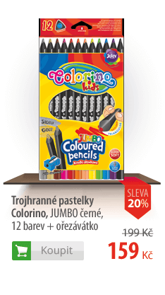 Trojhranné pastelky Colorino Jumbo