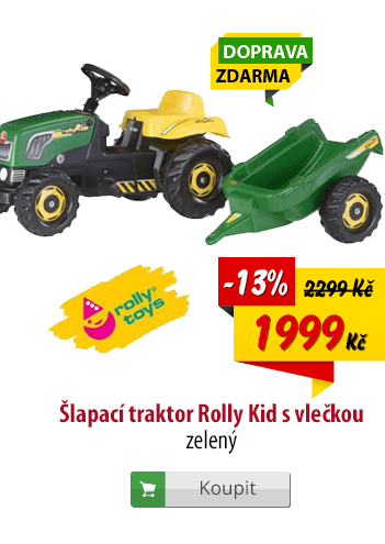 Šlapací traktor Rolly Kid