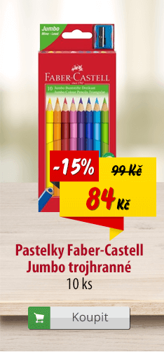 Pastelky Faber-Castell Jumbo