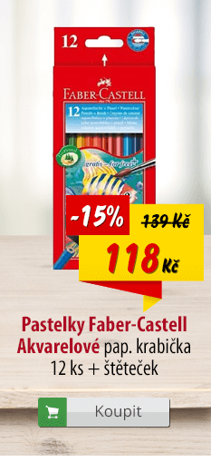 Pastelky Faber-Castell Akvarelové
