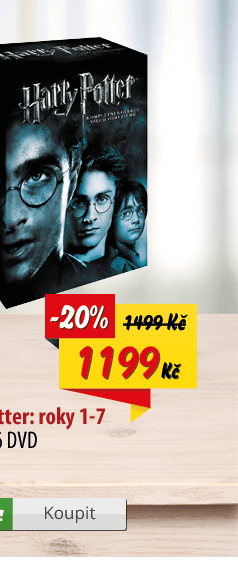 Harry Potter komplet DVD