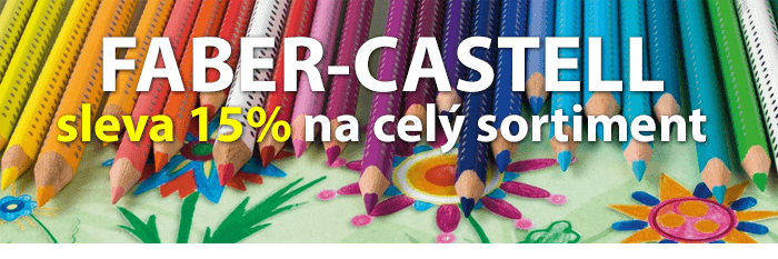 Faber-Castell sleva 15%