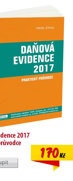 Daňová evidence 2017 průvodce