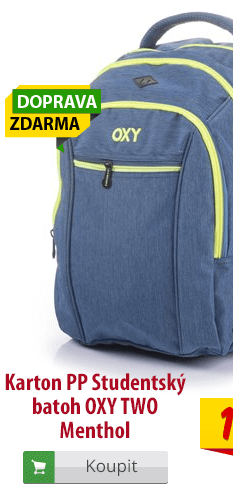 Studentský batoh Oxy Two modrý