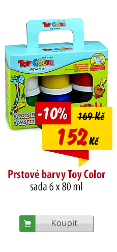 Prstové barvy Toy Color
