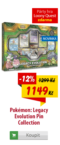 Pokémon Legacy Evolution Pin kolekce
