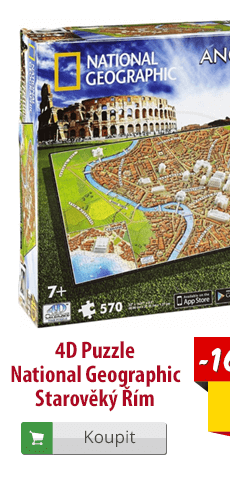 4D puzzle National Geographic Starověký Řím