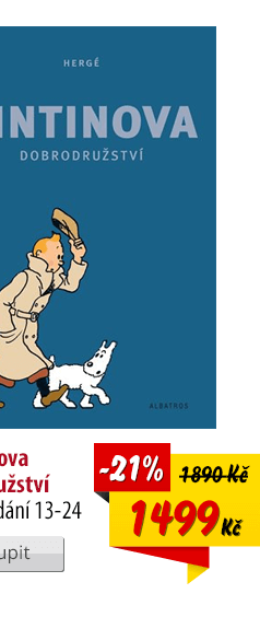 Tintinova dobrodružství komplet