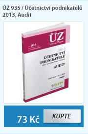ÚZ 935 / Účetnictví podnikatelů 2013, Audit