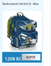 Školní batoh CHI 653 D - Blue