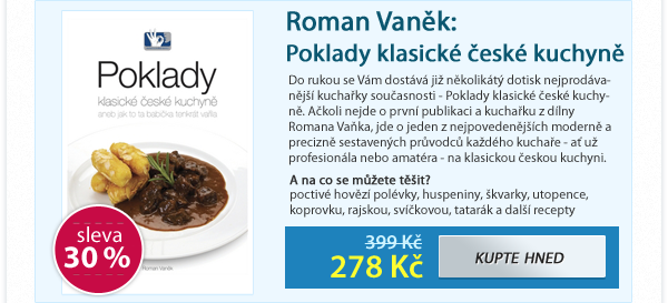 Roman Vaněk: Poklady klasické české kuchyně