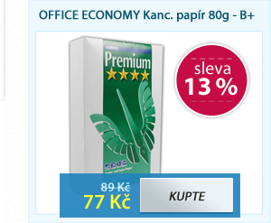 OFFICE ECONOMY Kancelářský papír 80g - B+