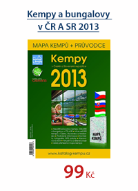 Kempy a bungalovy v ČR A SR 2013