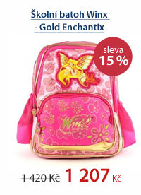 Školní batoh Winx - Gold Enchantix